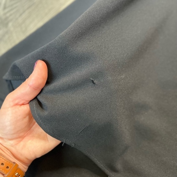 La Femme NWT Long Black Jersey Gown Dress Size 6 Off The Shoulder $338 28209 - Picture 6 of 14